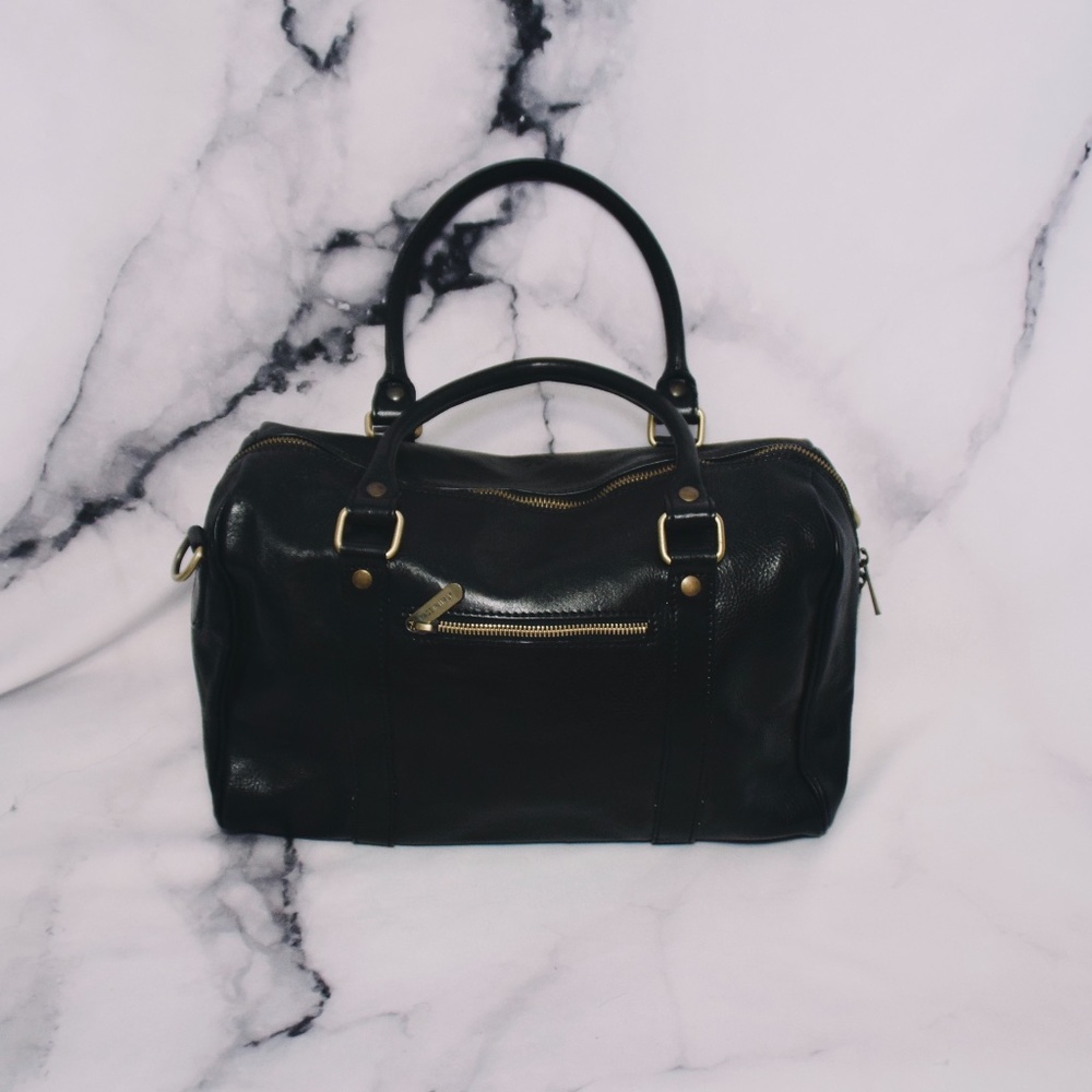 Florence Moon Italian Black Purse